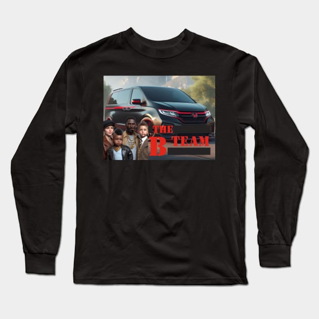 The B Team Long Sleeve T-Shirt by DadOfMo Designs